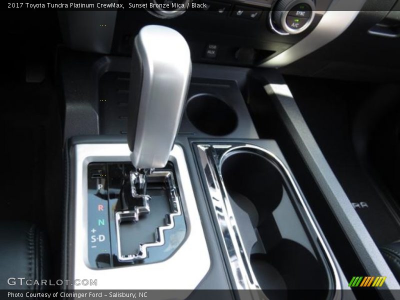 Sunset Bronze Mica / Black 2017 Toyota Tundra Platinum CrewMax