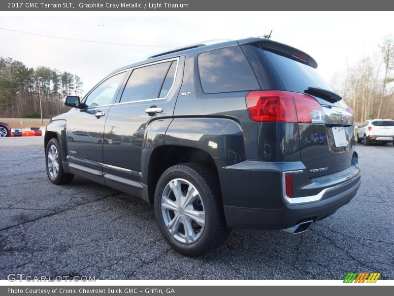 Graphite Gray Metallic / Light Titanium 2017 GMC Terrain SLT