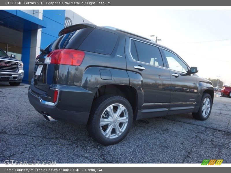 Graphite Gray Metallic / Light Titanium 2017 GMC Terrain SLT