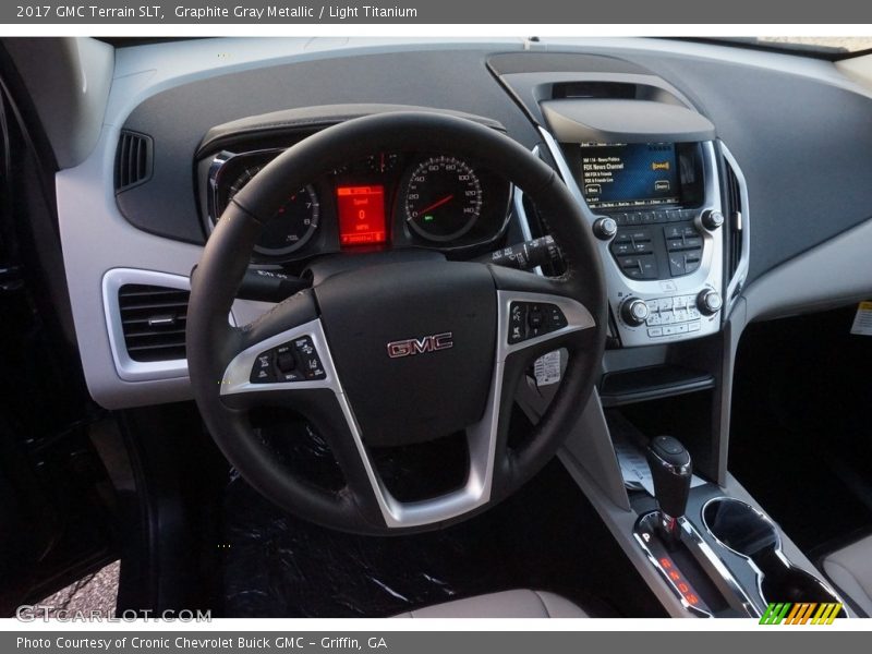 Graphite Gray Metallic / Light Titanium 2017 GMC Terrain SLT