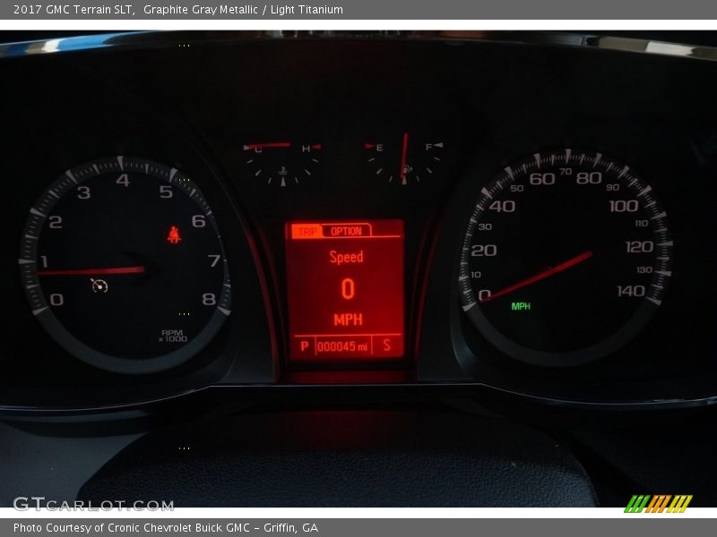 Graphite Gray Metallic / Light Titanium 2017 GMC Terrain SLT
