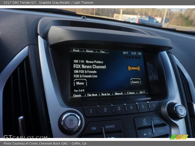 Graphite Gray Metallic / Light Titanium 2017 GMC Terrain SLT
