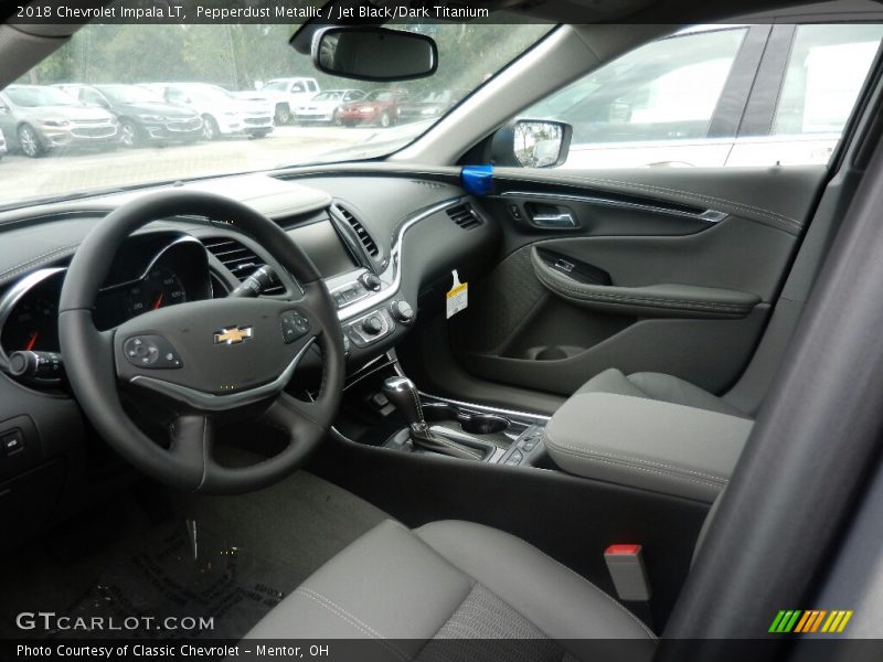 Pepperdust Metallic / Jet Black/Dark Titanium 2018 Chevrolet Impala LT