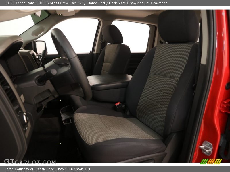 Flame Red / Dark Slate Gray/Medium Graystone 2012 Dodge Ram 1500 Express Crew Cab 4x4