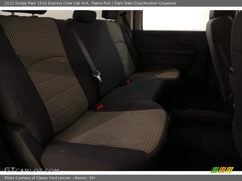 Flame Red / Dark Slate Gray/Medium Graystone 2012 Dodge Ram 1500 Express Crew Cab 4x4