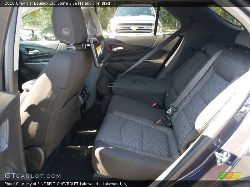 Storm Blue Metallic / Jet Black 2018 Chevrolet Equinox LT