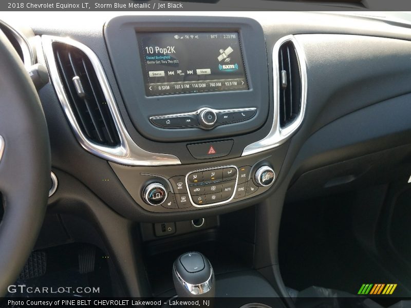Storm Blue Metallic / Jet Black 2018 Chevrolet Equinox LT