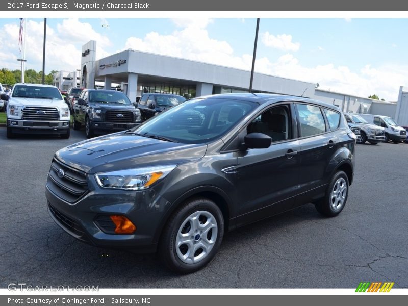 Magnetic / Charcoal Black 2017 Ford Escape S