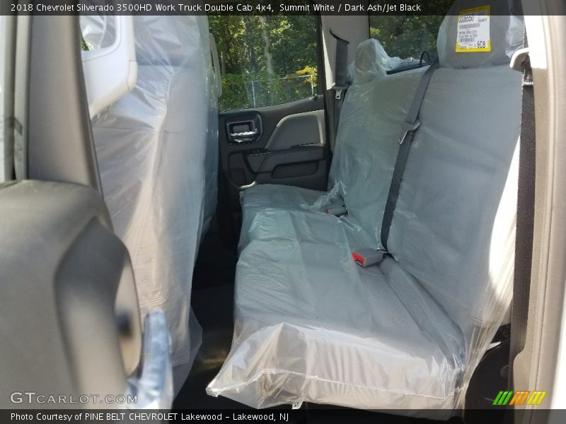 Summit White / Dark Ash/Jet Black 2018 Chevrolet Silverado 3500HD Work Truck Double Cab 4x4