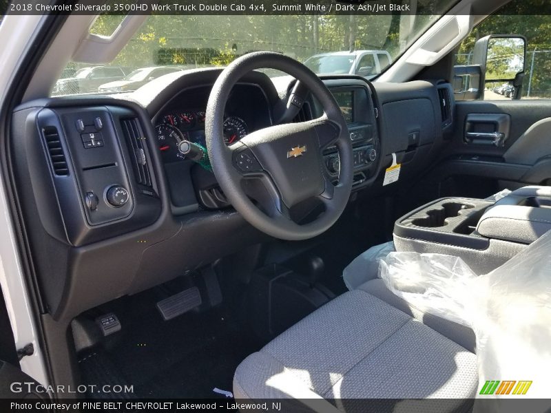 Summit White / Dark Ash/Jet Black 2018 Chevrolet Silverado 3500HD Work Truck Double Cab 4x4