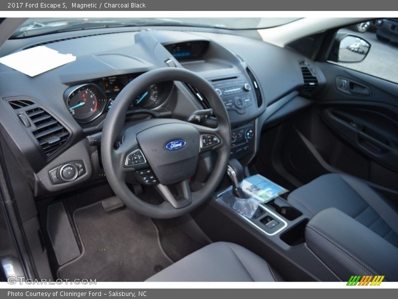 Magnetic / Charcoal Black 2017 Ford Escape S