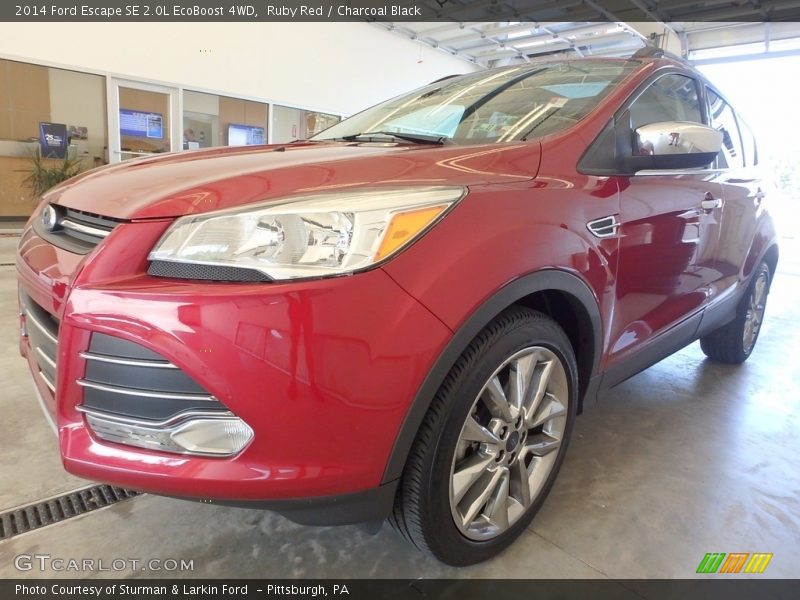 Ruby Red / Charcoal Black 2014 Ford Escape SE 2.0L EcoBoost 4WD