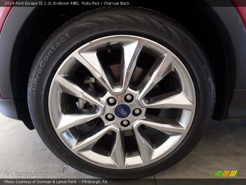 Ruby Red / Charcoal Black 2014 Ford Escape SE 2.0L EcoBoost 4WD