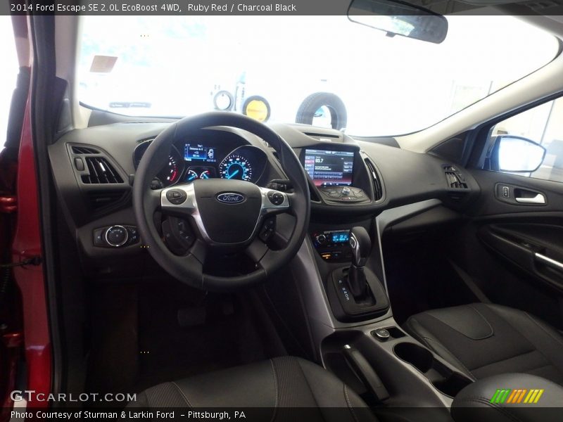 Ruby Red / Charcoal Black 2014 Ford Escape SE 2.0L EcoBoost 4WD