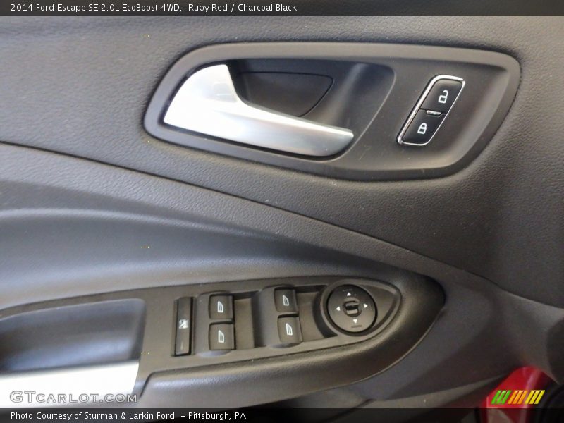 Ruby Red / Charcoal Black 2014 Ford Escape SE 2.0L EcoBoost 4WD