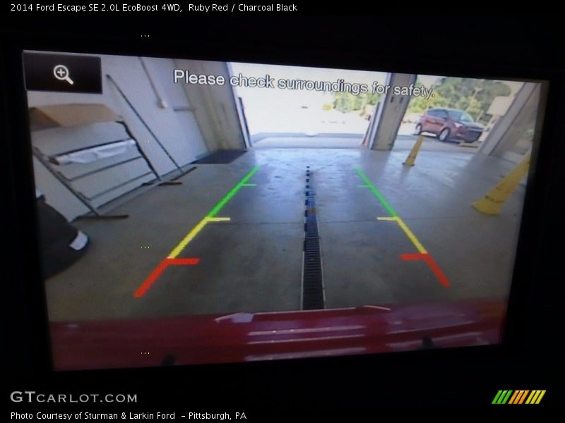 Ruby Red / Charcoal Black 2014 Ford Escape SE 2.0L EcoBoost 4WD