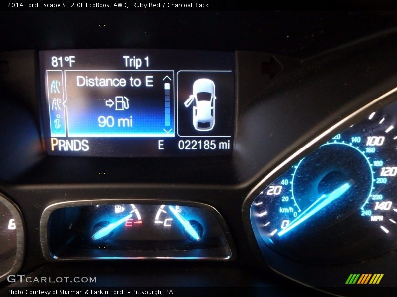 Ruby Red / Charcoal Black 2014 Ford Escape SE 2.0L EcoBoost 4WD