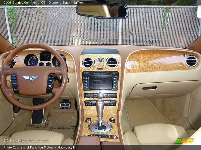 Diamond Black / Saffron 2005 Bentley Continental GT