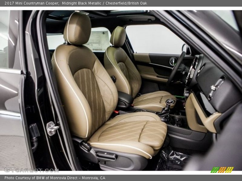 Midnight Black Metallic / Chesterfield/British Oak 2017 Mini Countryman Cooper