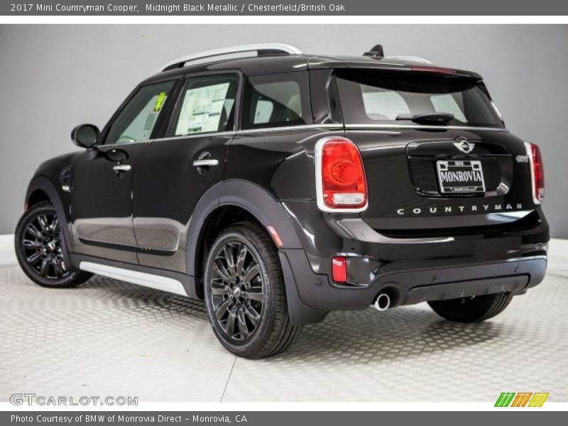 Midnight Black Metallic / Chesterfield/British Oak 2017 Mini Countryman Cooper
