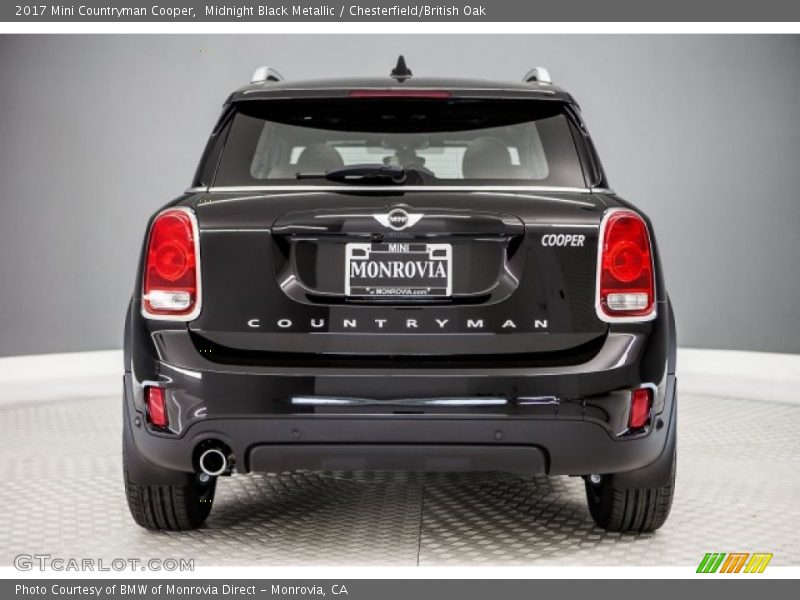 Midnight Black Metallic / Chesterfield/British Oak 2017 Mini Countryman Cooper
