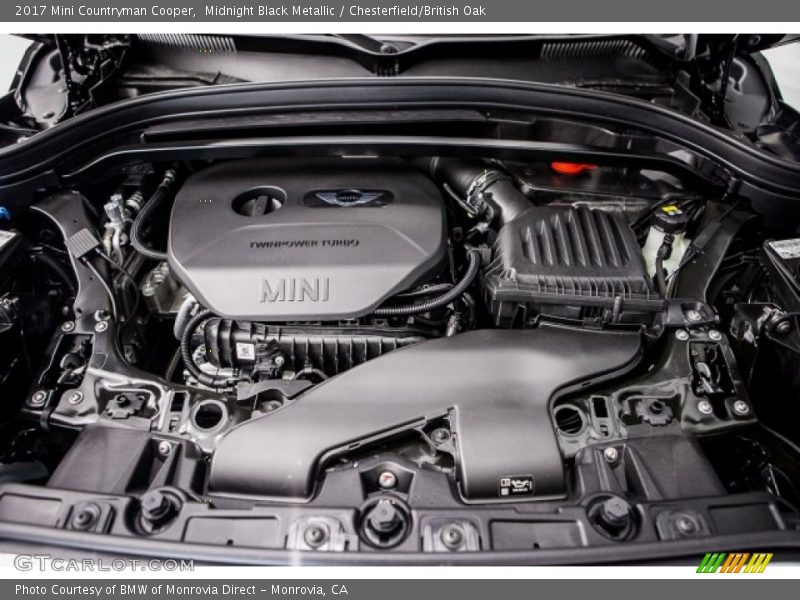 Midnight Black Metallic / Chesterfield/British Oak 2017 Mini Countryman Cooper