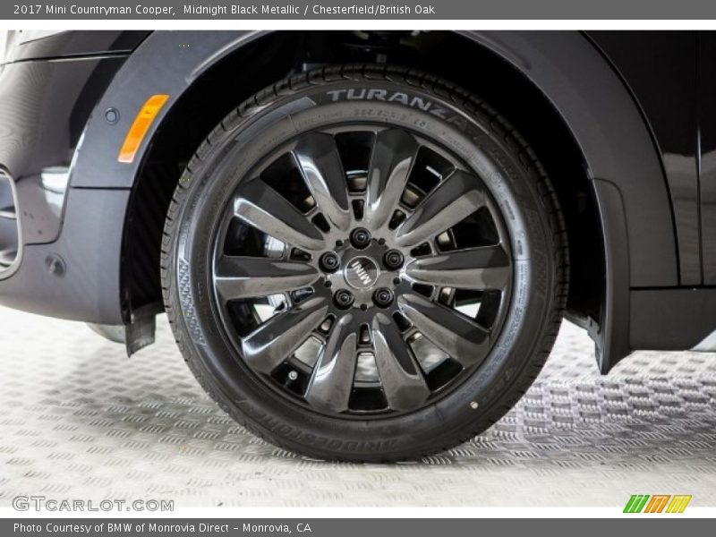 Midnight Black Metallic / Chesterfield/British Oak 2017 Mini Countryman Cooper
