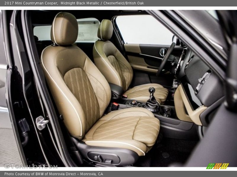 Midnight Black Metallic / Chesterfield/British Oak 2017 Mini Countryman Cooper
