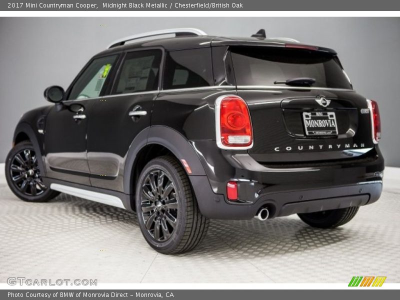 Midnight Black Metallic / Chesterfield/British Oak 2017 Mini Countryman Cooper