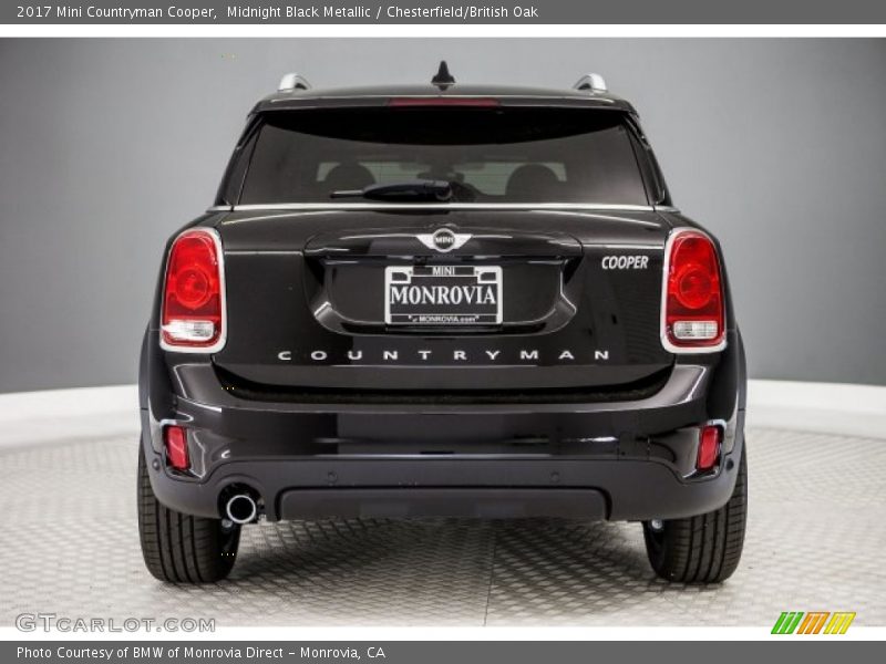 Midnight Black Metallic / Chesterfield/British Oak 2017 Mini Countryman Cooper