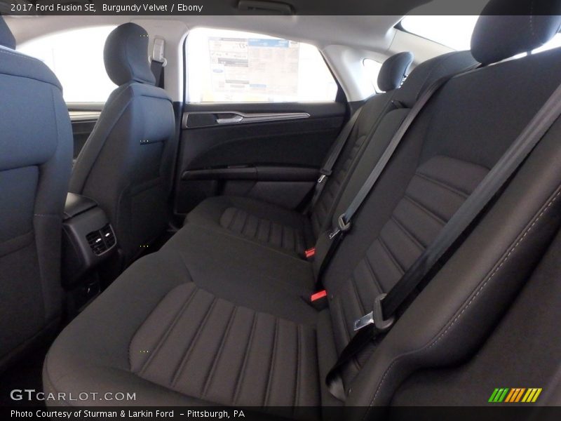 Burgundy Velvet / Ebony 2017 Ford Fusion SE