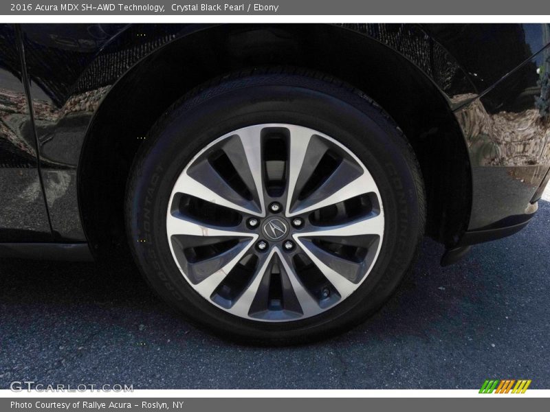 Crystal Black Pearl / Ebony 2016 Acura MDX SH-AWD Technology