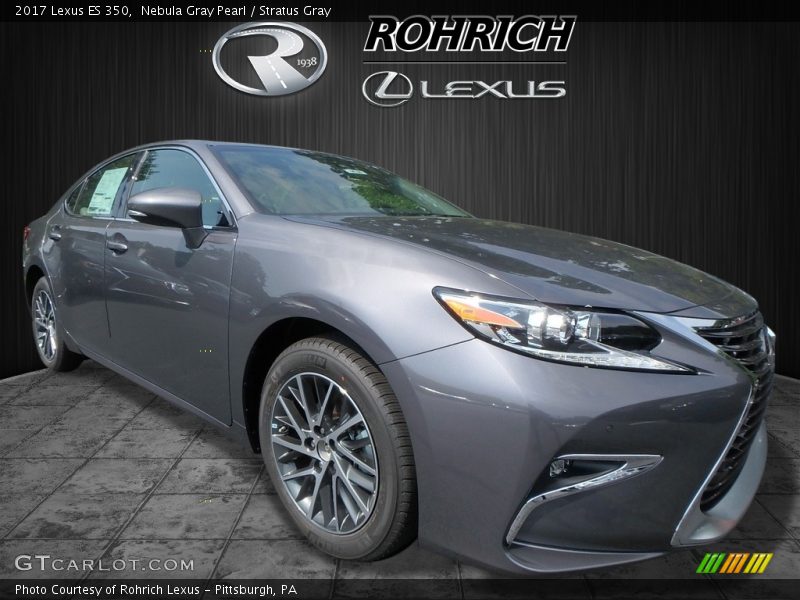 Nebula Gray Pearl / Stratus Gray 2017 Lexus ES 350