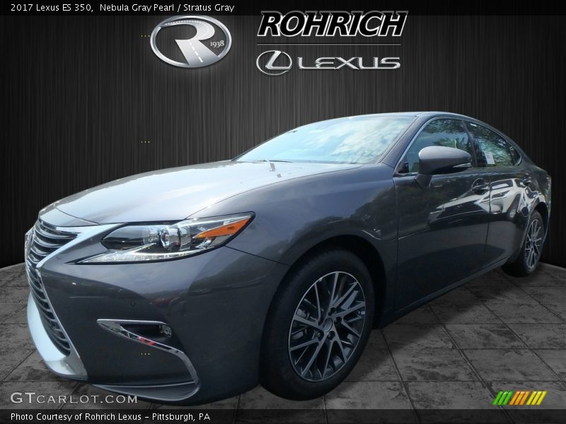 Nebula Gray Pearl / Stratus Gray 2017 Lexus ES 350