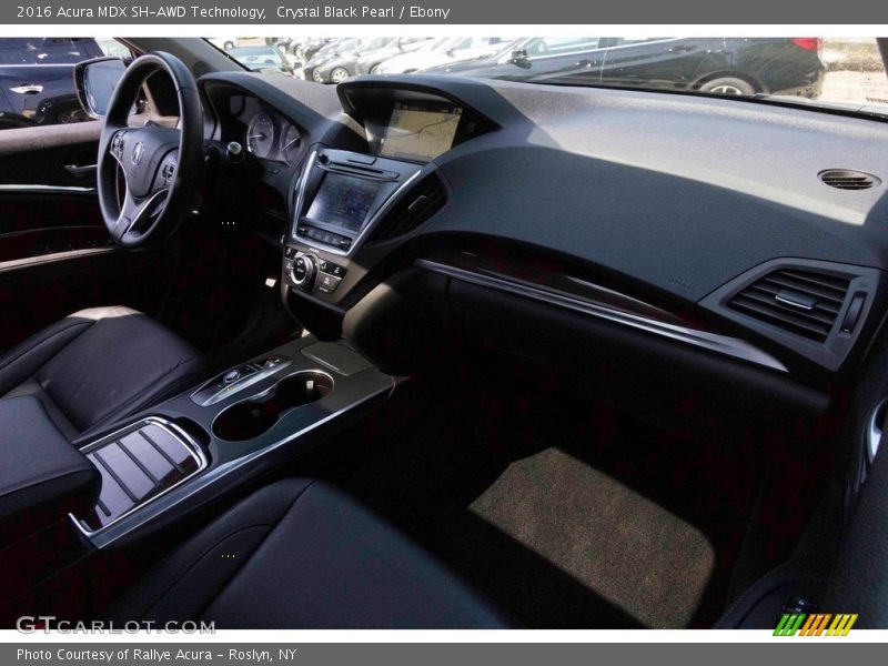 Crystal Black Pearl / Ebony 2016 Acura MDX SH-AWD Technology