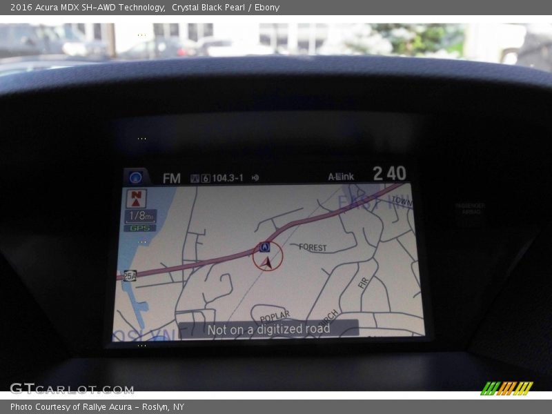 Crystal Black Pearl / Ebony 2016 Acura MDX SH-AWD Technology