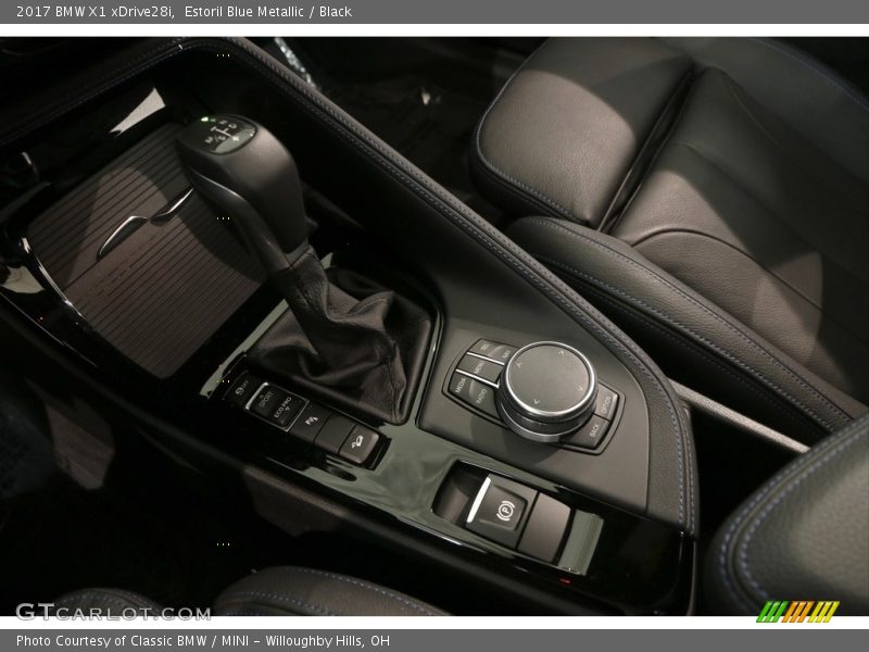 Estoril Blue Metallic / Black 2017 BMW X1 xDrive28i