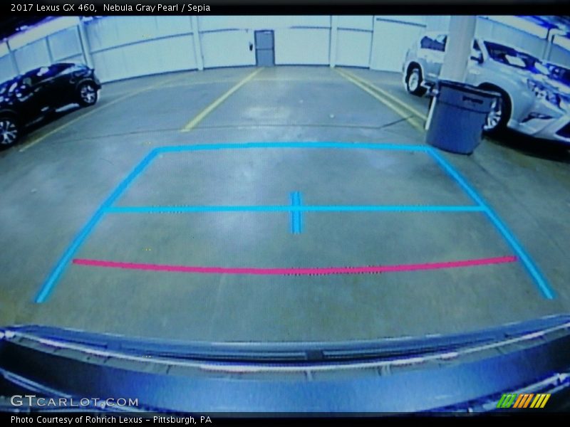 Nebula Gray Pearl / Sepia 2017 Lexus GX 460