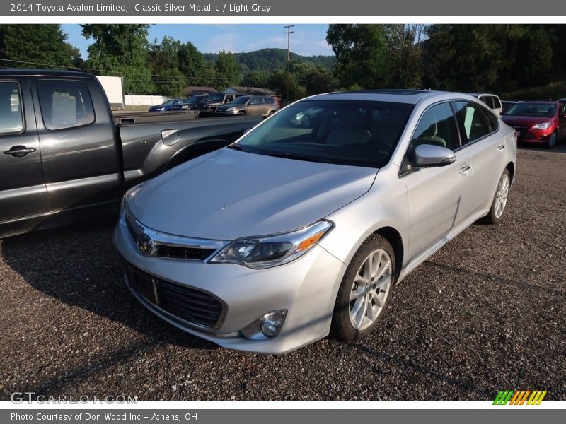 Classic Silver Metallic / Light Gray 2014 Toyota Avalon Limited