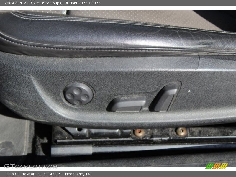 Brilliant Black / Black 2009 Audi A5 3.2 quattro Coupe