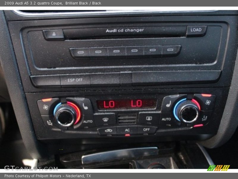 Brilliant Black / Black 2009 Audi A5 3.2 quattro Coupe