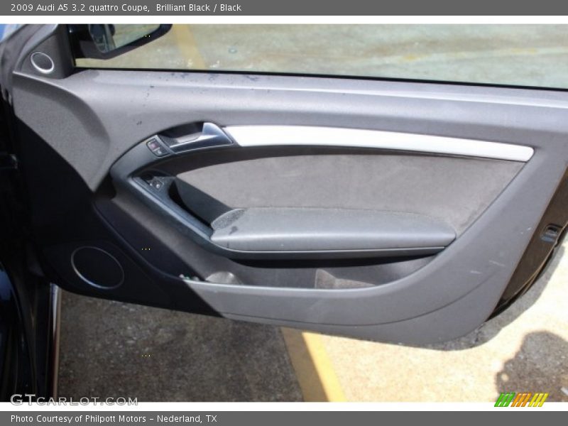 Brilliant Black / Black 2009 Audi A5 3.2 quattro Coupe
