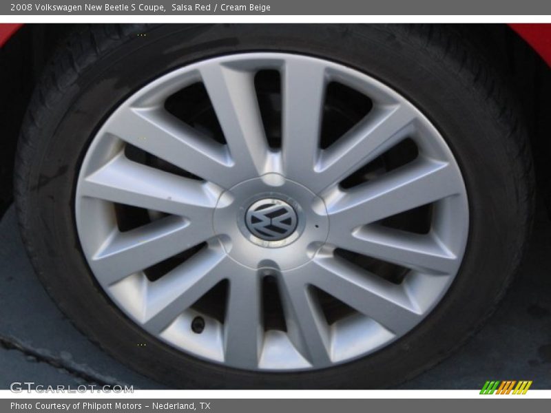 Salsa Red / Cream Beige 2008 Volkswagen New Beetle S Coupe