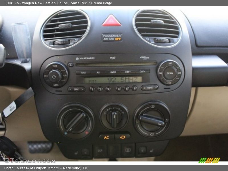Salsa Red / Cream Beige 2008 Volkswagen New Beetle S Coupe