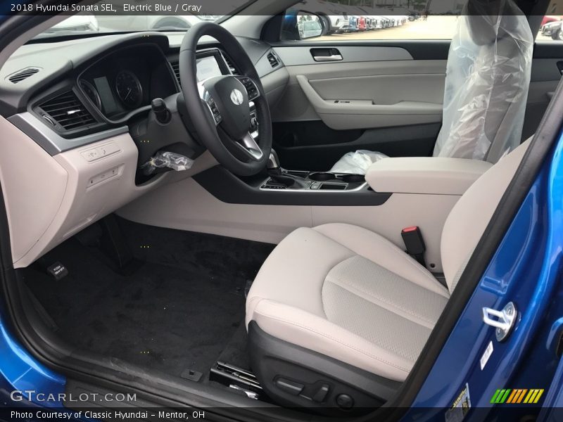  2018 Sonata SEL Gray Interior