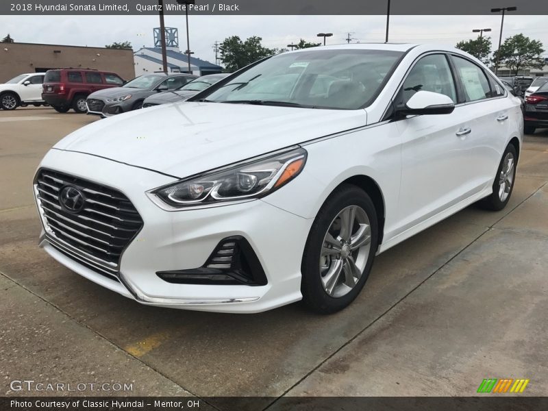 Front 3/4 View of 2018 Sonata Limited