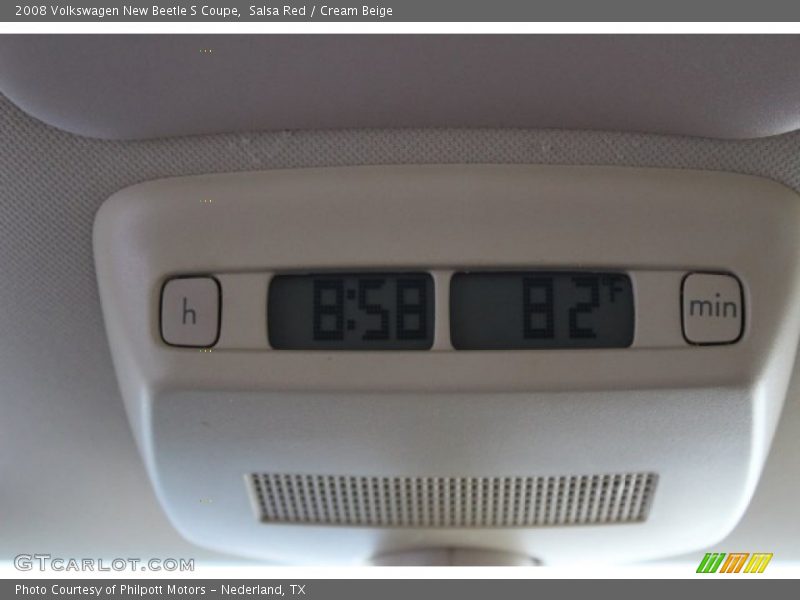 Salsa Red / Cream Beige 2008 Volkswagen New Beetle S Coupe
