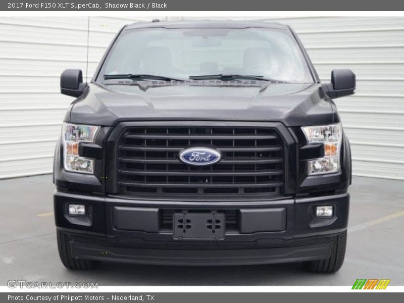 Shadow Black / Black 2017 Ford F150 XLT SuperCab