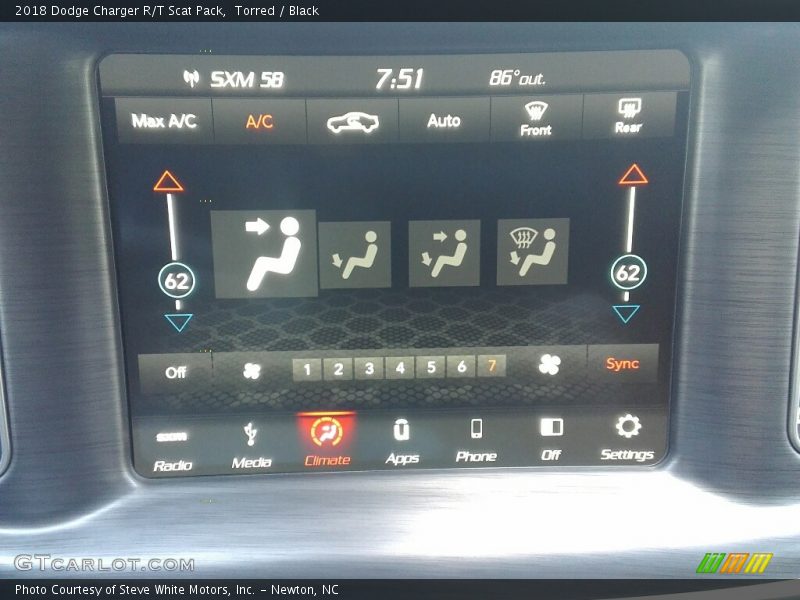 Torred / Black 2018 Dodge Charger R/T Scat Pack