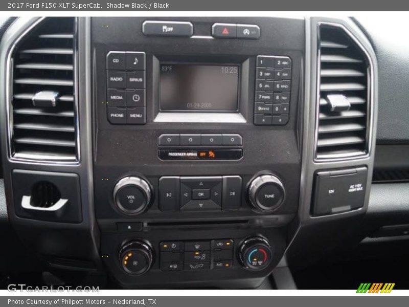 Shadow Black / Black 2017 Ford F150 XLT SuperCab